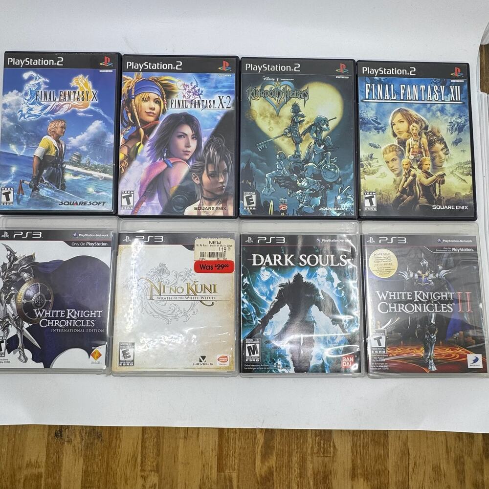 Play Station 2 & 3 Bundle of 8 Games
